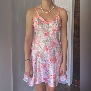Retro “Delicates” brand y2k slip dress / sleep dress